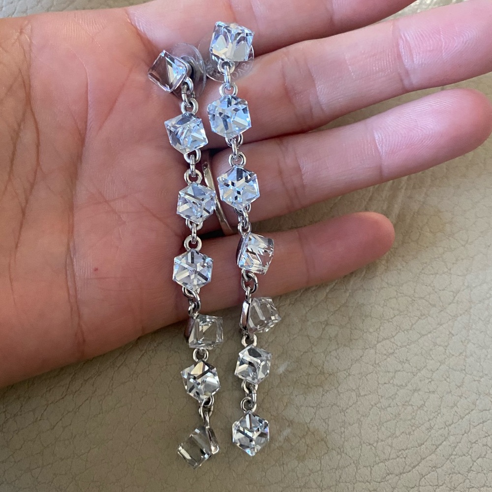 Swarovski Drop Crystals Earrings